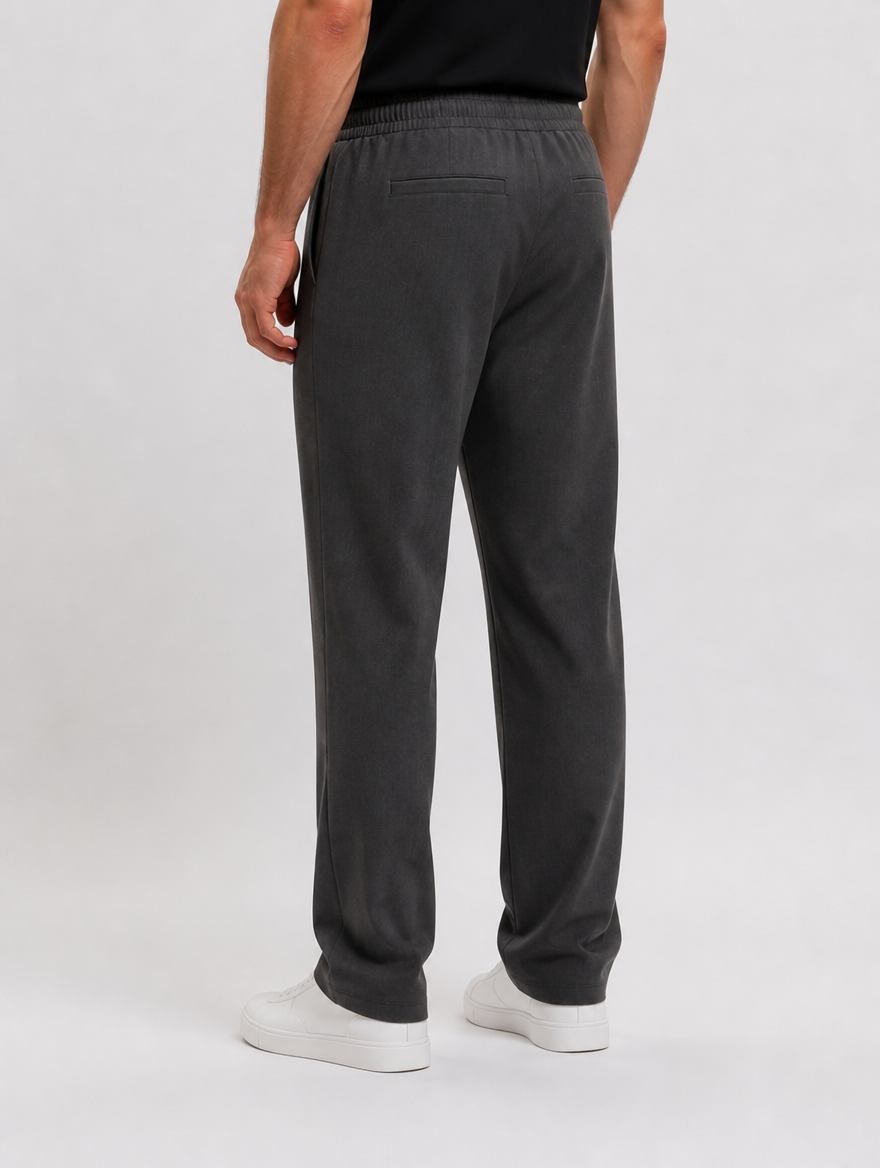 Ease Pants Grey - achterkant