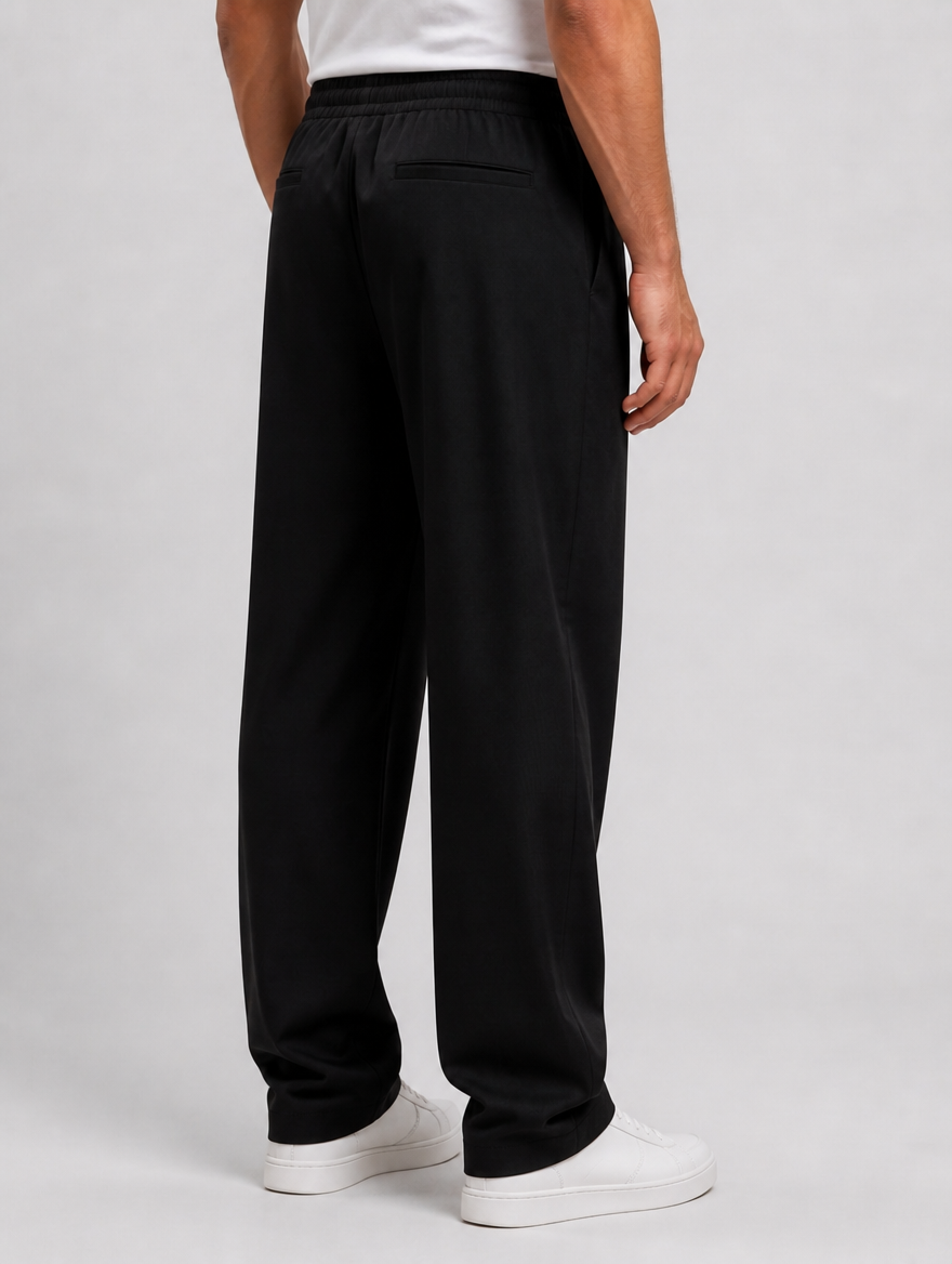 Ease Pants Black - achterkant
