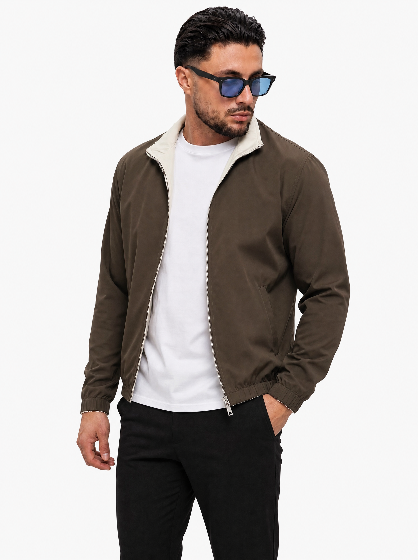 Core Jacket Olive - voorkant