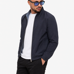 Core Jacket Navy - voorkant schuin