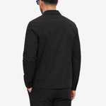 Core Zip Jacket Black - achterkant schuin