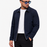 Core Zip Jacket Navy - voorkant