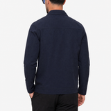 Core Zip Jacket Navy - achterkant schuin