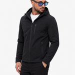 High Peak Jacket Black - voorkant schuin