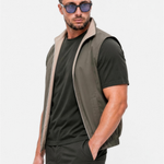 Core Bodywarmer Olive - voorkant schuin