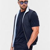 Core Bodywarmer Navy - voorkant schuin