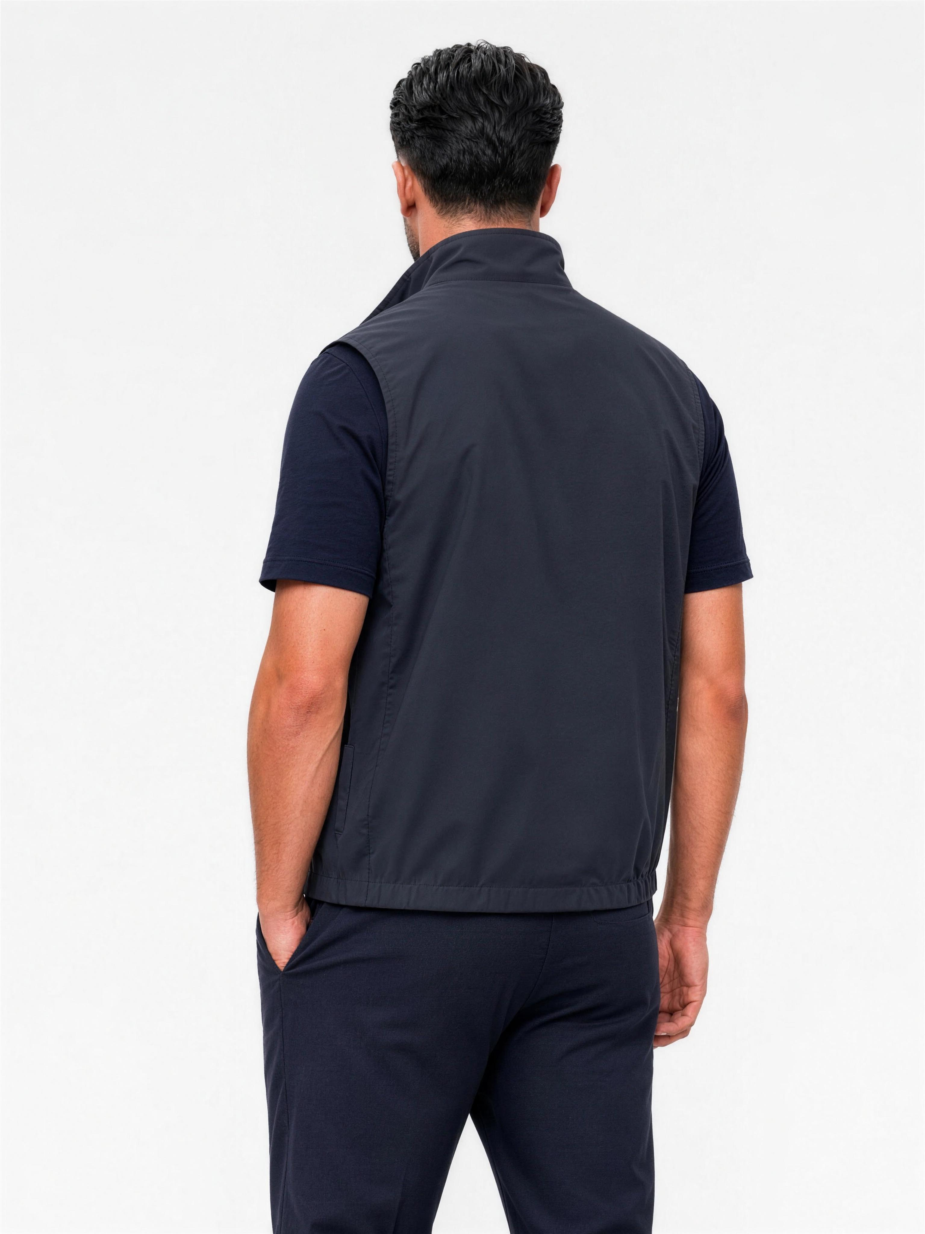 Core Bodywarmer Navy - achterkant schuin