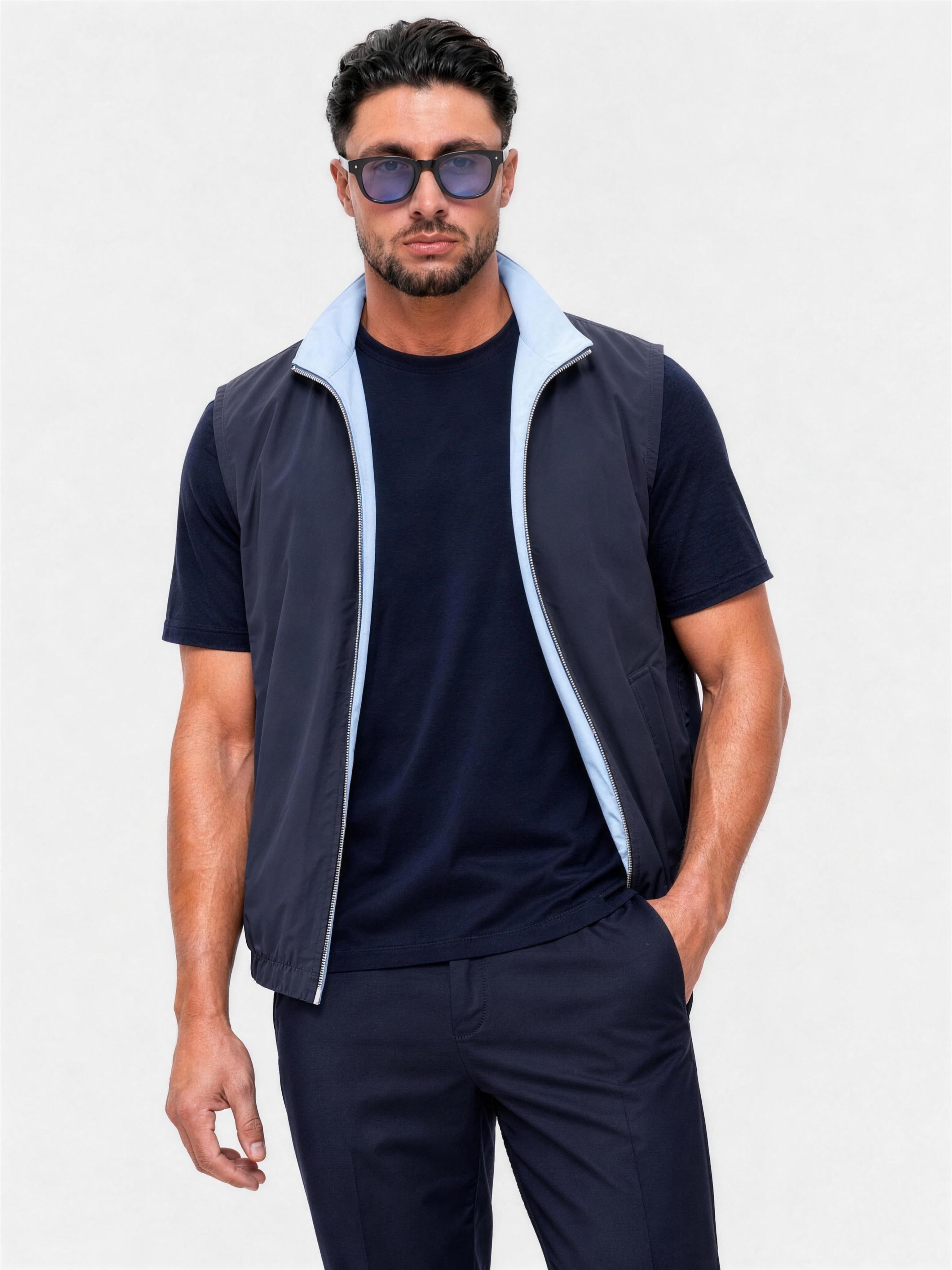 Core Bodywarmer Navy - voorkant