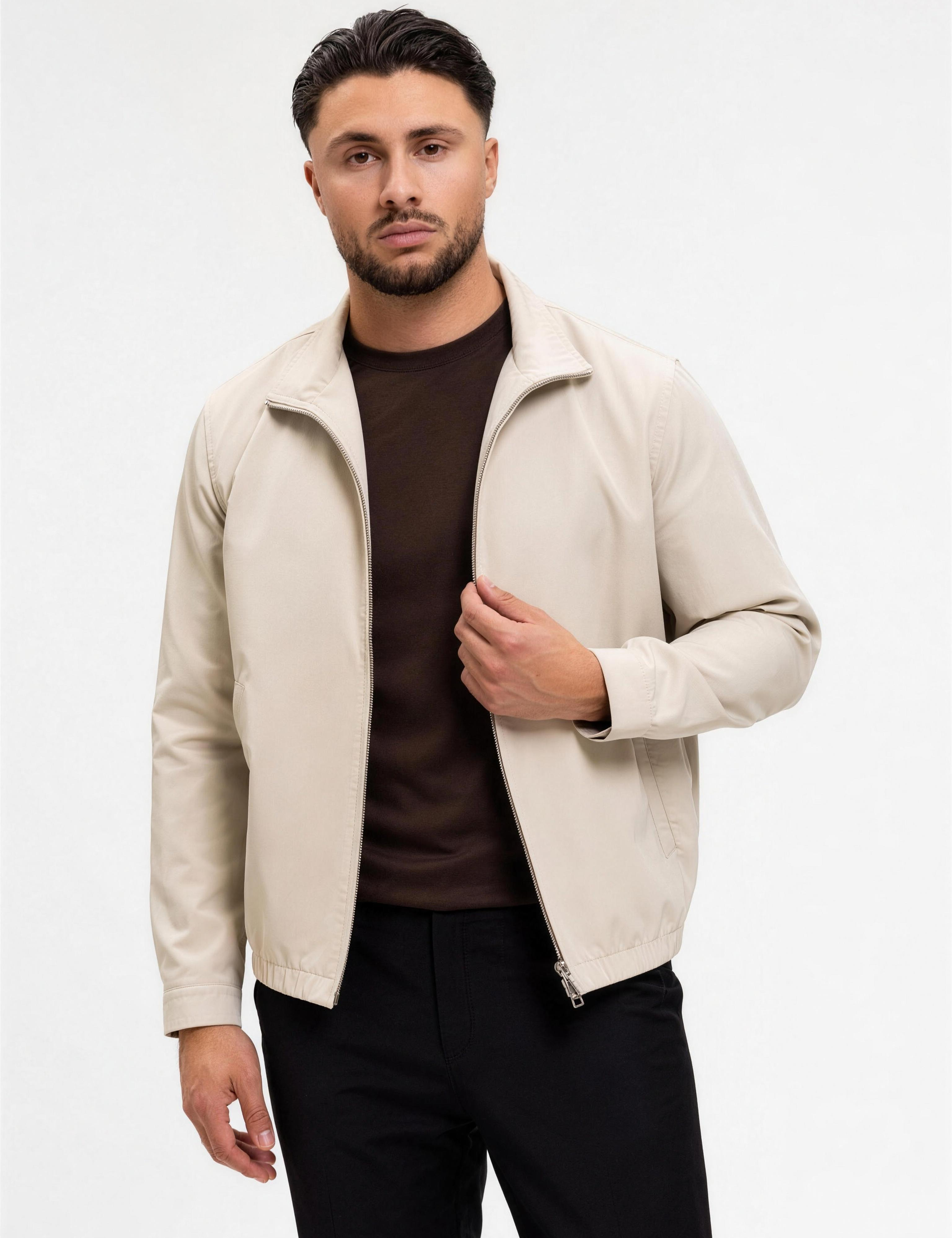 Smart Jacket Creme - voorkant
