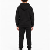 Richesse Brand Hoodie JR Black - achterkant op model