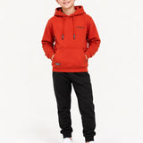 Richesse Capitan Hoodie JR Red - voorkant op model