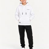 Richesse Capitan Hoodie JR White - voorkant op model