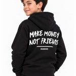 Richesse Infantry Hoodie JR Black - close-up print