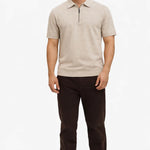 Knit Polo Creme