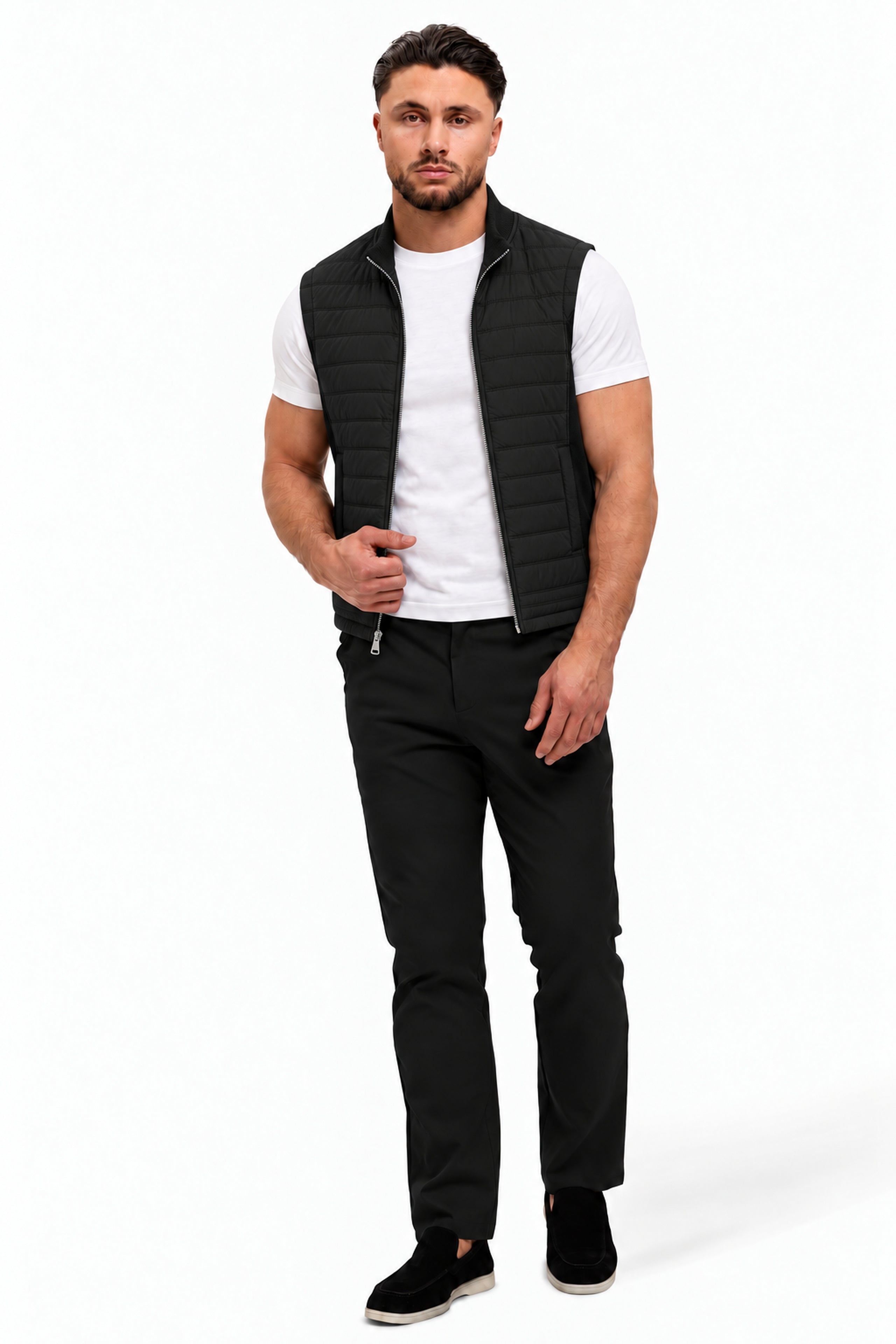 MADRID BODYWARMER BLACK - studio full-body