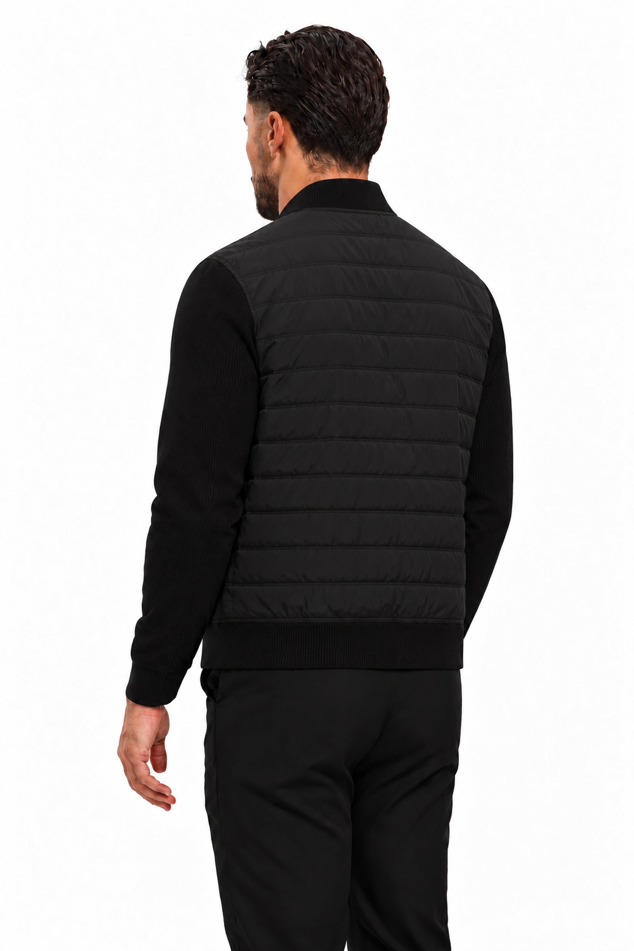 MADRID JACKET BLACK - studio achterkant