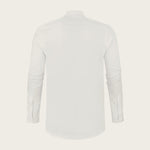 Richesse Mandarin Shirt White back