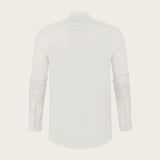 Richesse Mandarin Shirt White back