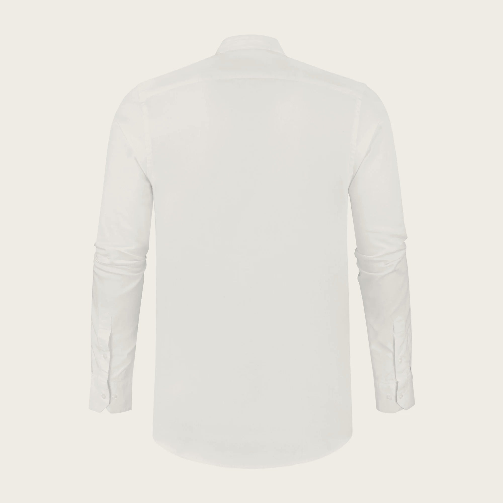 Richesse Mandarin Shirt White back
