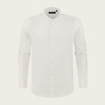 Richesse Mandarin Shirt White front