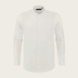 Richesse Mandarin Shirt White front