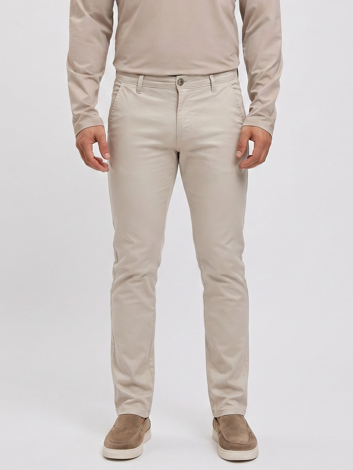 Marbella Pants Beige - voor