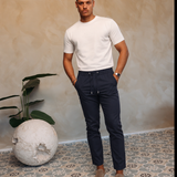 MONZA PANTS | NAVY — lifestylefoto