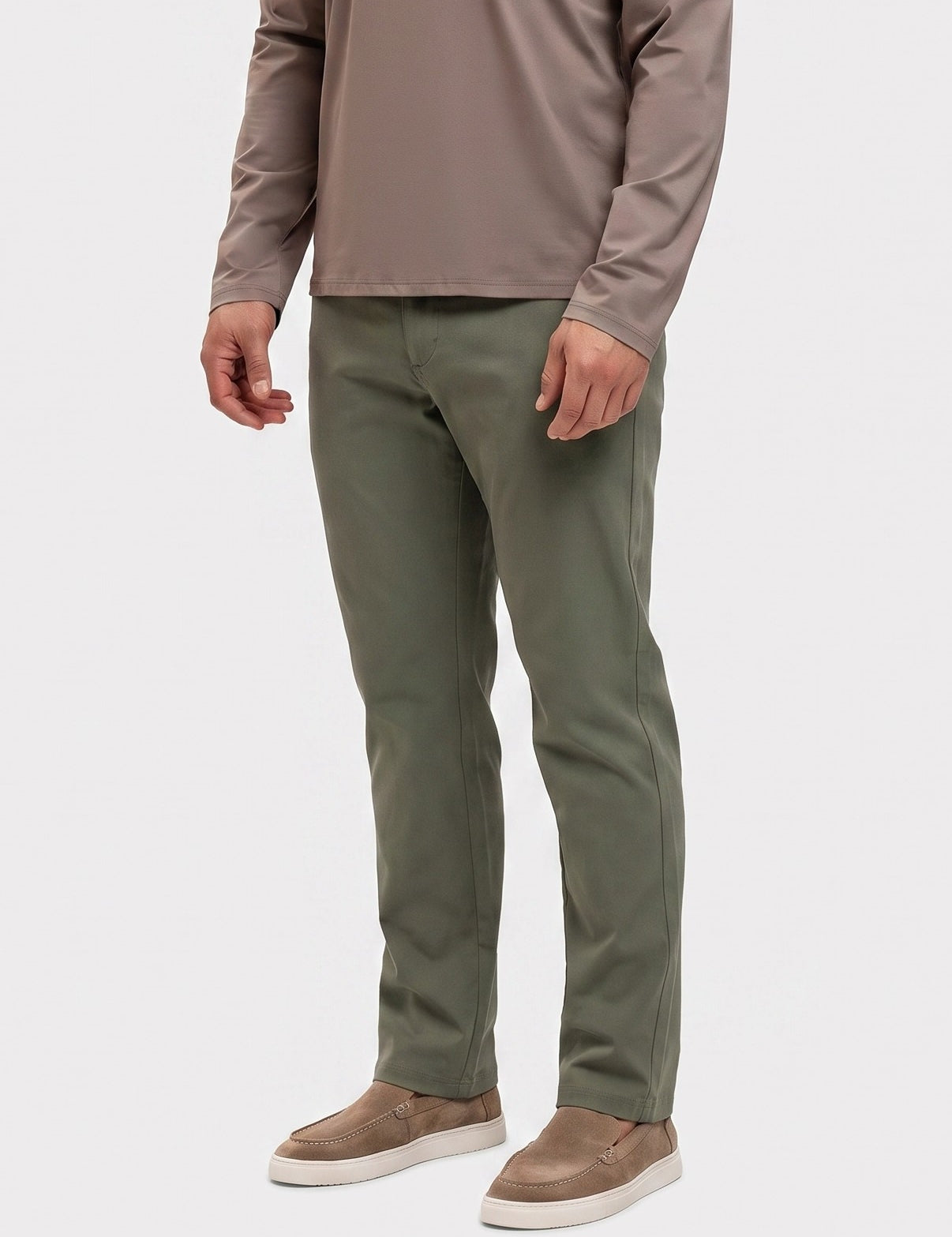 Essentials Smarts Pants Olive - zij