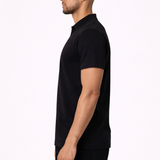 RK BLANK POLO BLACK