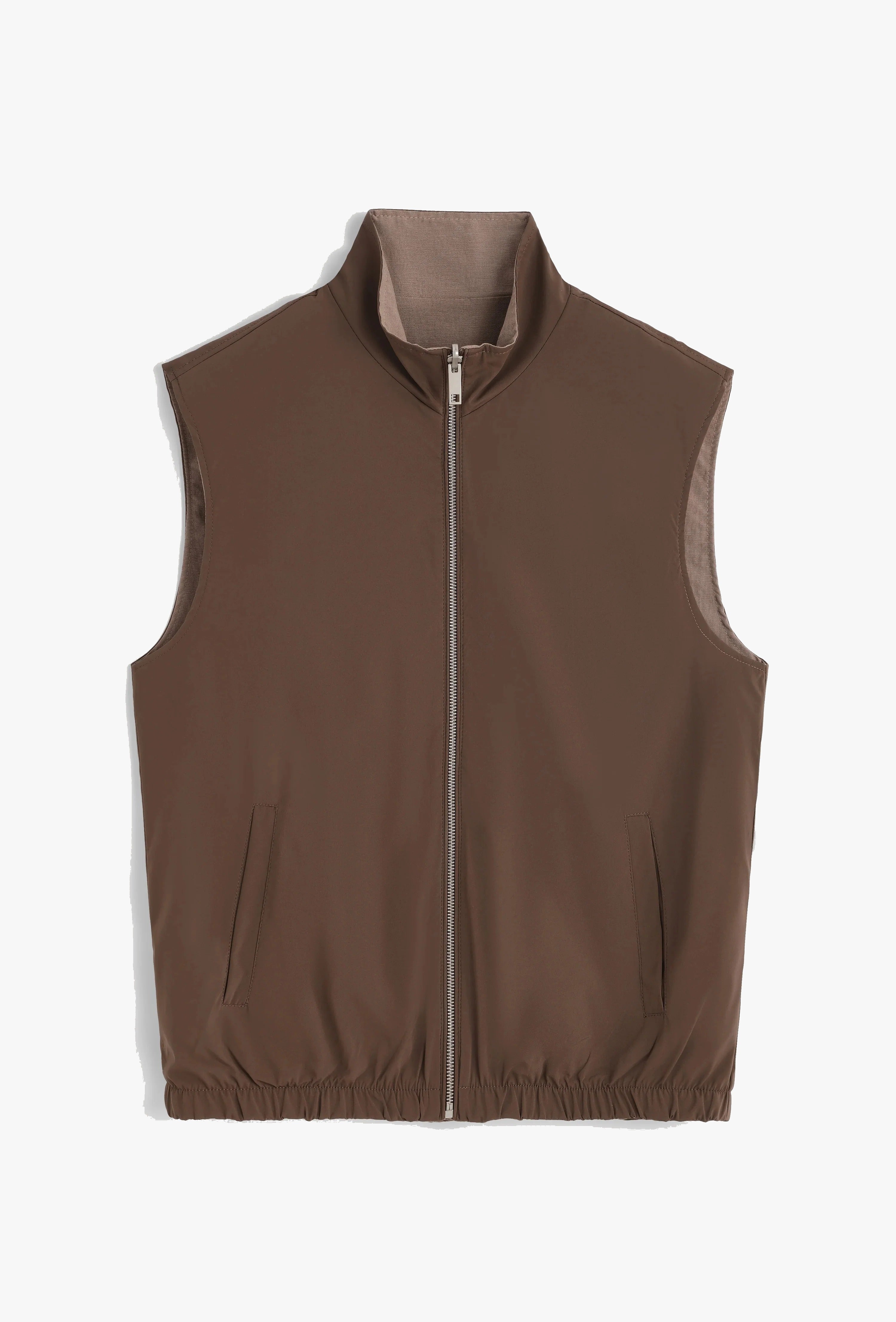 CORE BODYWARMER BEIGE BROWN