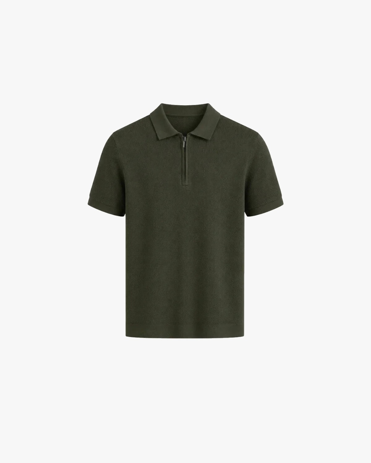 Knit Polo Olive