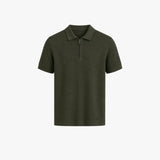 Knit Polo Olive