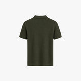 Knit Polo Olive
