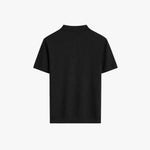Knit Polo Black