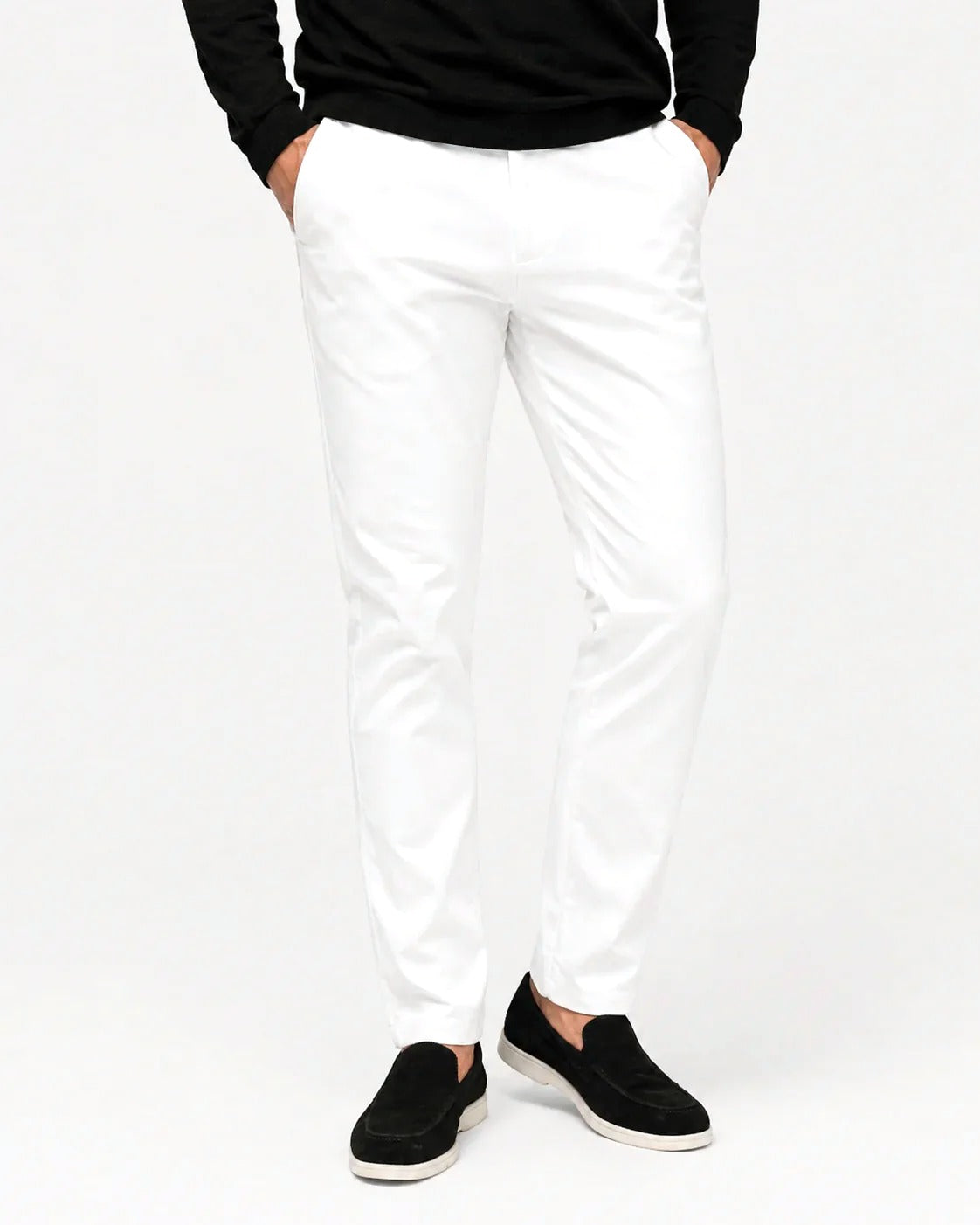 Essentials Smart Pants White