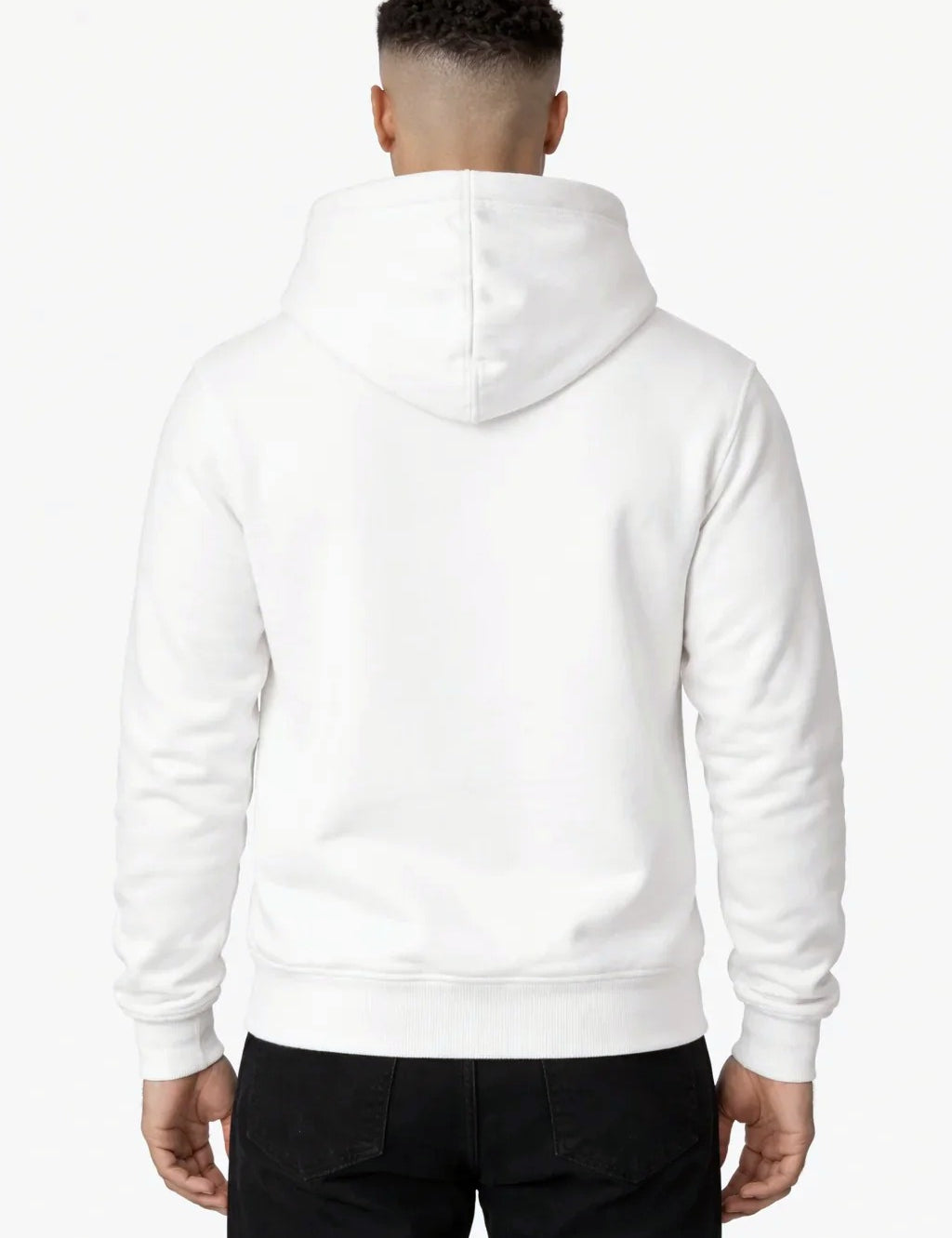 RK Blank Hoodie Creme Slimfit