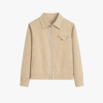 VALERMO ZIP JACKET | BEIGE