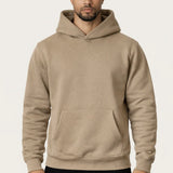 RK BLANK HOODIE BROWN OVERSIZED