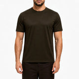 SHINY ESSENTIAL SHIRT DEEP BROWN