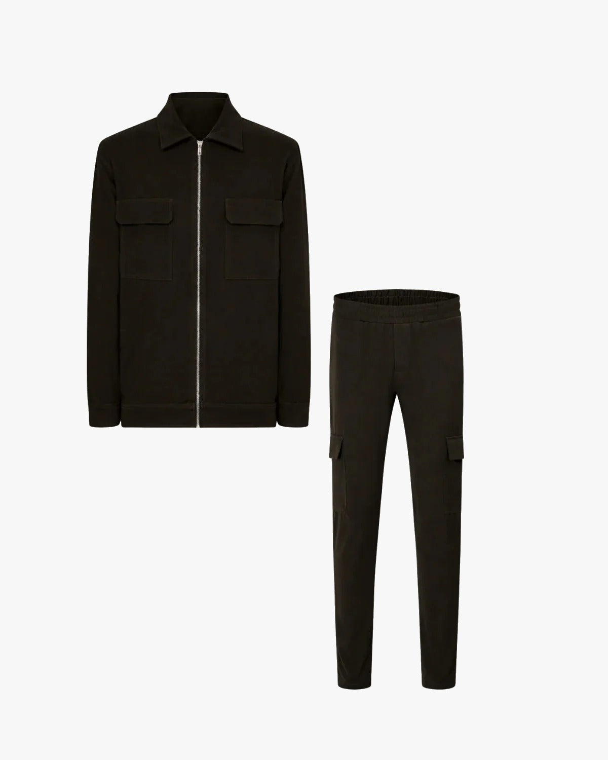 ESSENTIAL SUIT | DARK BROWN