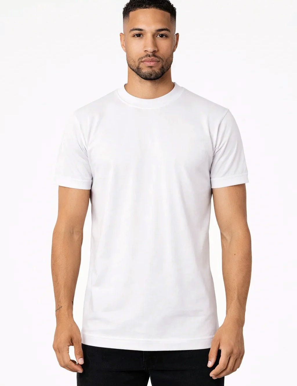 RK Blank Tee White Slimfit
