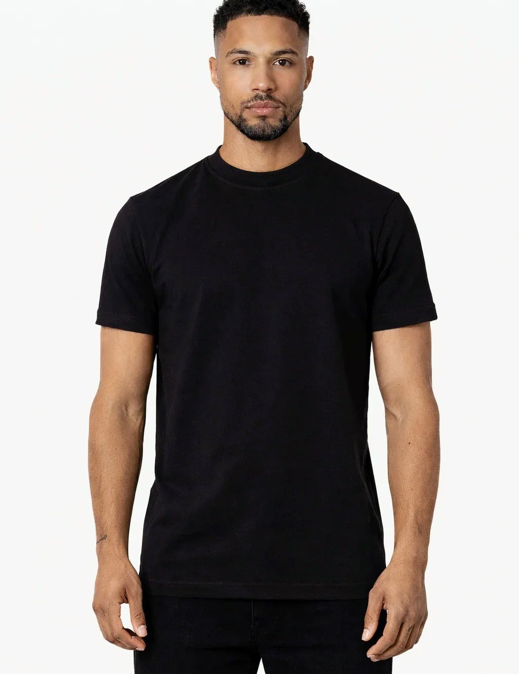 RK Blank Tee Black Slimfit