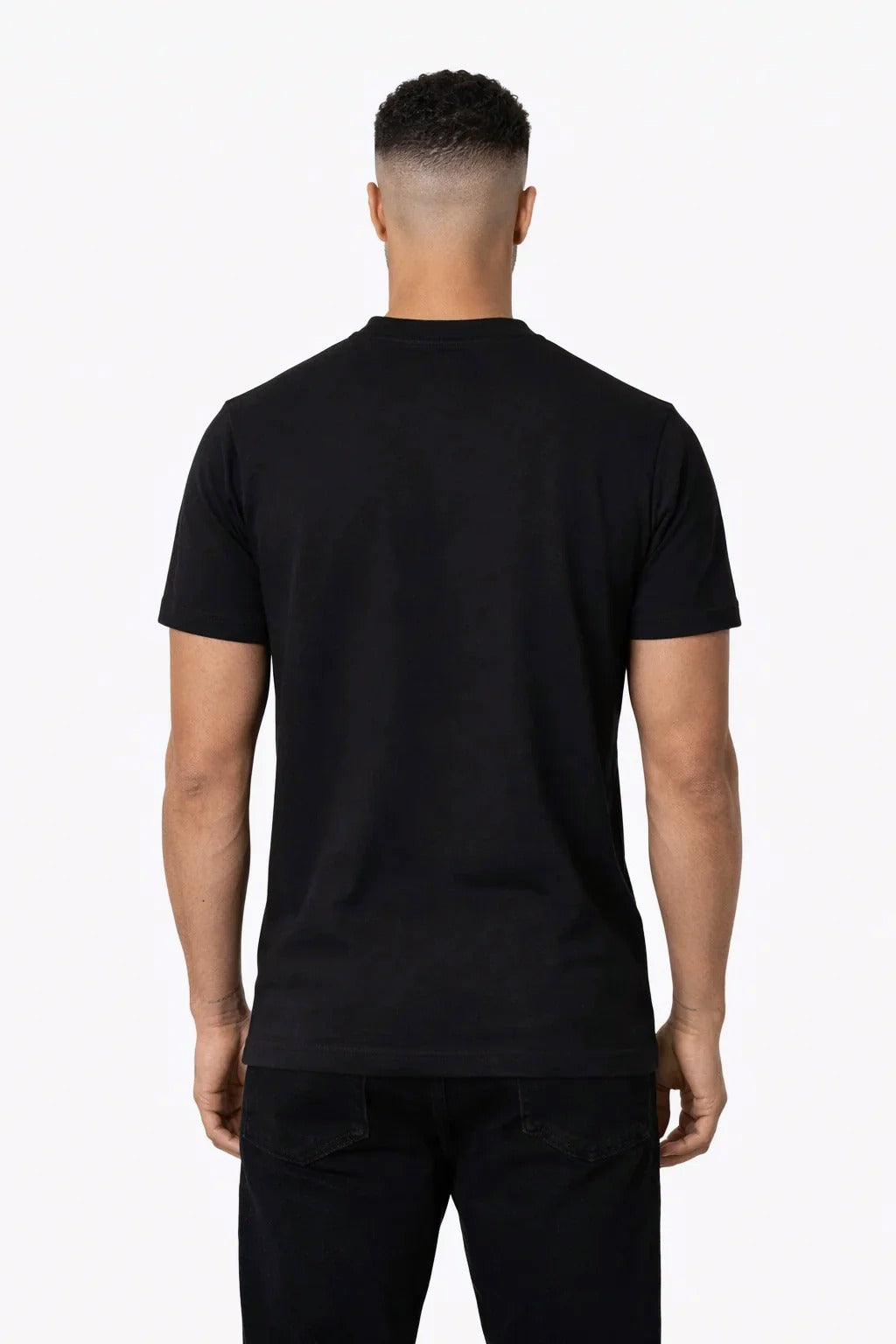 RK Blank Tee Black Slimfit