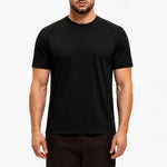 Luxury Shiny Black T-Shirt