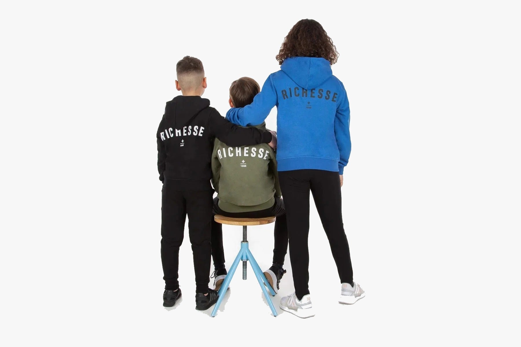 Richesse Deluxe Hoodie JR Blue