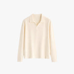 VALERO KNITTED POLO | CREME