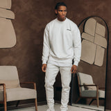 CREWNECK TRACKSUIT CREME