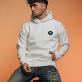 BADGE HOODIE CREME