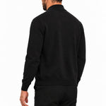 RIVAS HEAVY ZIPPER VEST BLACK - studio achterkant