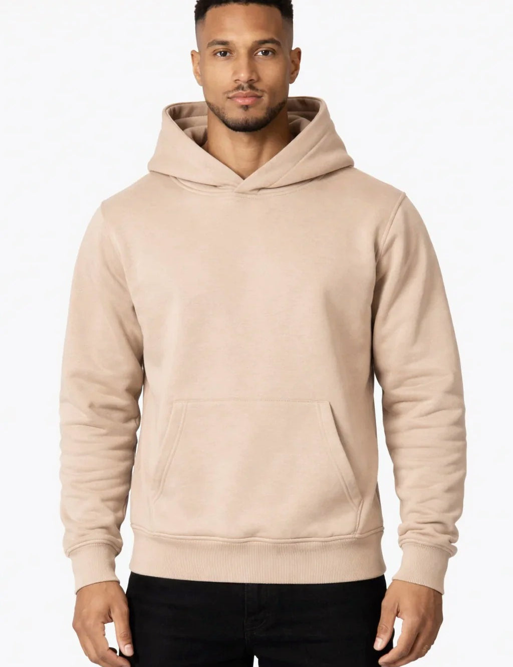 rk-blank-hoodie-brown-slimfit